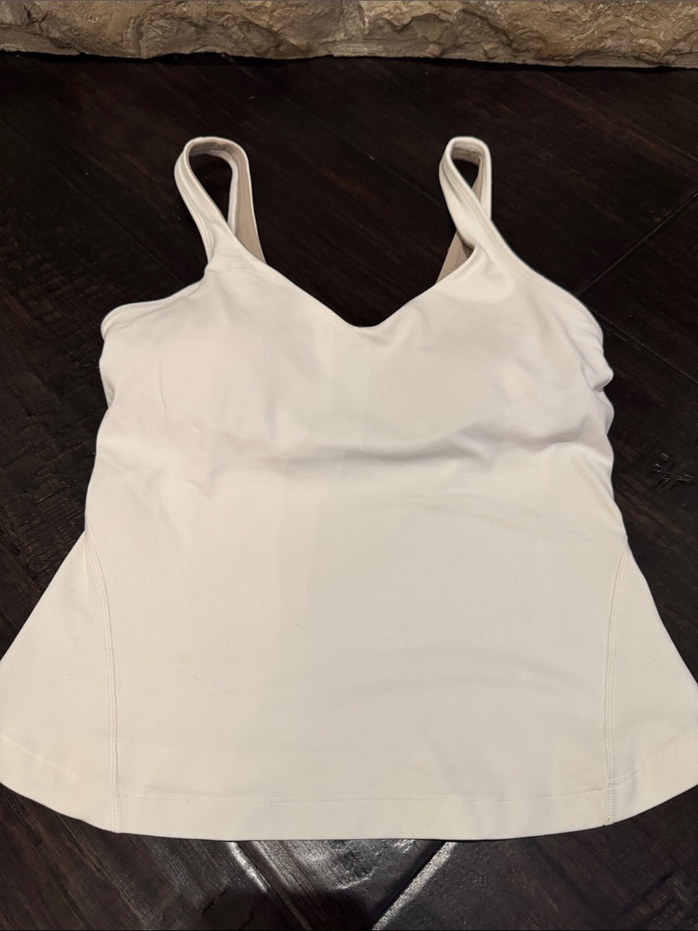 lululemon athletica Align White V-Neck Camisole Tank